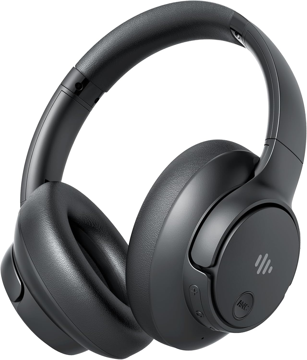 Niderson Wireless Over Ear Bluetooth Headphones with Microphone, Hi-Res Audio, Deep Bass, Bluetooth 5.3, Lightweight Design,Black