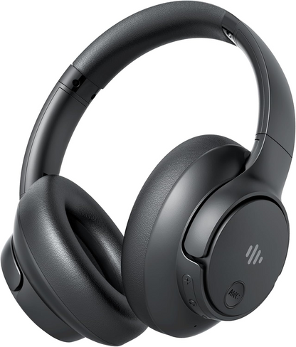 Niderson Wireless Over Ear Bluetooth Headphones with Microphone, Hi-Res Audio, Deep Bass, Bluetooth 5.3, Lightweight Design,Black