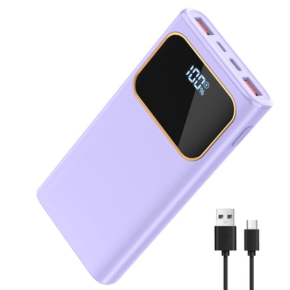 Btootos Portable Charger, 20000mah Power Bank, 22.5W Fast Charging Battery Pack with Usb-c/Usb-a Output, Digital Display Portable Phone Charger for iPhone 17/16/15/14/13 Pro Samsung Google LG iPad AirPods