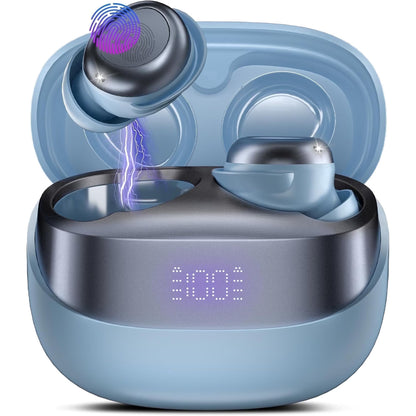Btootos Sleep Earbuds, Noise Cancelling Wireless Ear buds for Side Sleepers, Bluetooth 5.4 in Ear Light-Weight Mini Headphones, 47H Playtime Clear Calls Earphones for Sleeping, Exercising, Working, Hiking