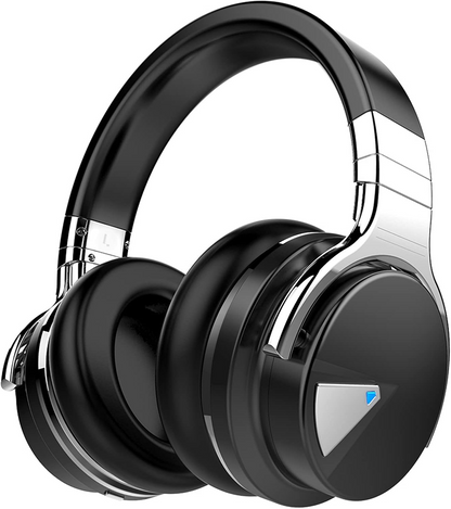 BEXILOR Active Noise Cancelling Headphones with Upgraded Noise Cancellation, Bluetooth Headphones Wireless with HD Sound Vivid Deep Bass, for Home Office Travel Birthday Gift