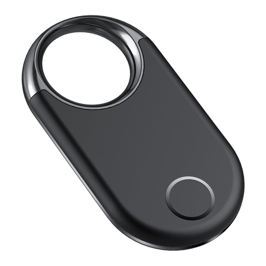 Aptkdoe Air Tracker tag (iOS Only)-1 Pcs, Smart Item Finder Work with Apple Find My for Luggage, Keys, Bags, Wallet, Bluetooth Tracker Tag/Key Finder and Item Locator Smart Tag Replaceable Battery