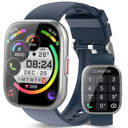 Smart Watch for Men Women Bluetooth Call, 1.85" HD Touch Screen Fitness Watch with Sleep Monitor, 112+ Sports Modes, IP68 Waterproof Activity Trackers for Android iOS
