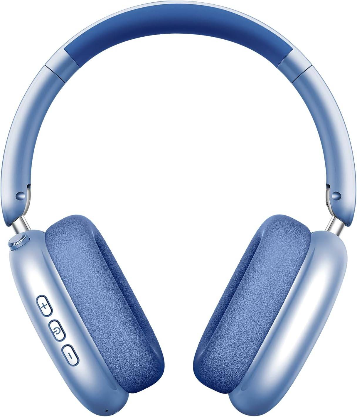 ZOVIMAX Wireless Noise Canceling Headphones Bluetooth 5.3 Over Ear Headphones with Microphone, Hi-Res Audio, 48H Playtime, Foldable Comfortable Earpads,Compatible with iOS,Android,PC