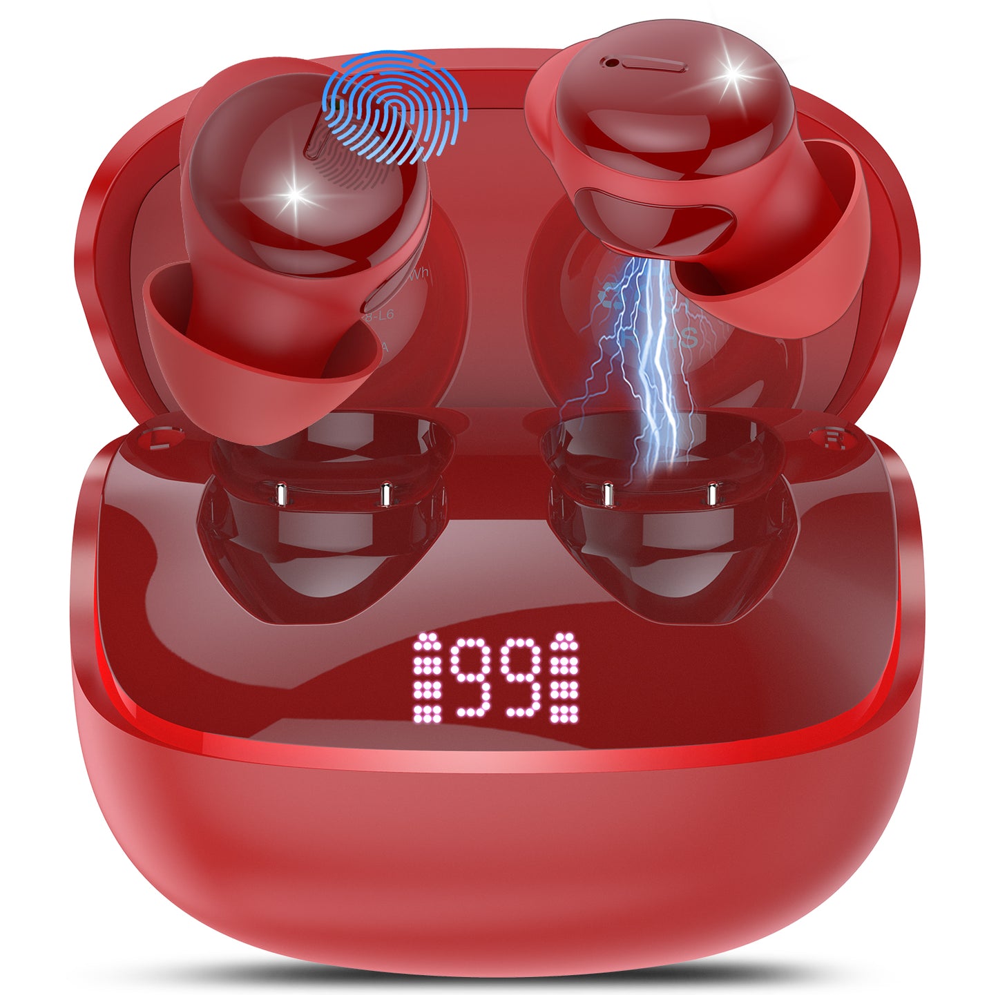 Sleep Earbuds Bluetooth 5.4 in Ear Light-Weight Headphones with Sleep Mode and White Noise, 48H Mini Sleep Ear Buds Small Design for Side Sleepers, Clear Calls, Sleep Earphones for Relaxing/Focus