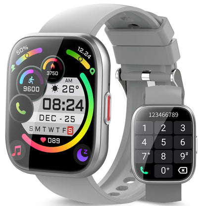 Smart Watch for Men Women Bluetooth Call, 1.85" HD Touch Screen Fitness Watch with Sleep Monitor, 112+ Sports Modes, IP68 Waterproof Activity Trackers for Android iOS