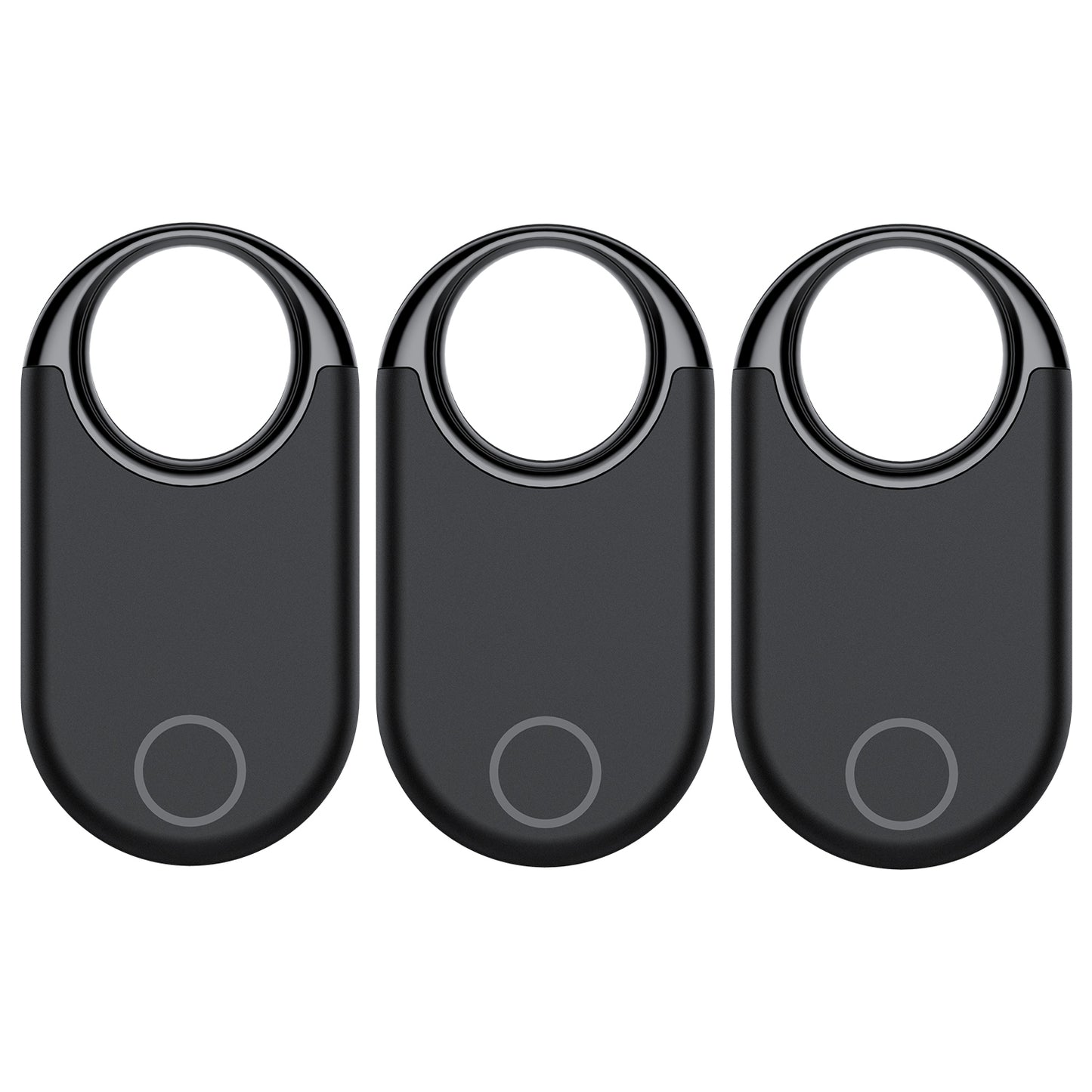 Air Tracker (iOS Only)-3 Pcs, Smart Item Finder Work with Apple Find My for Luggage, Keys, Bags, Wallet, Bluetooth Tracker Tag/Key Finder and Item Locator Smart Tag Replaceable Battery