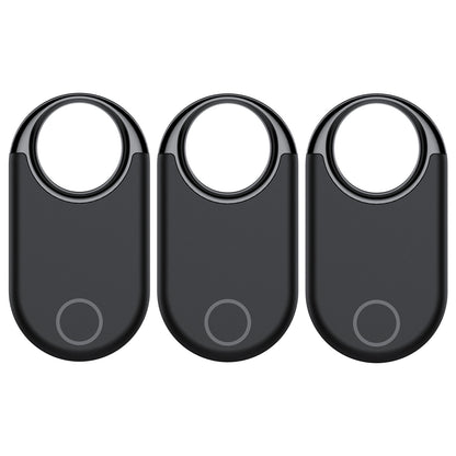 Air Tracker (iOS Only)-3 Pcs, Smart Item Finder Work with Apple Find My for Luggage, Keys, Bags, Wallet, Bluetooth Tracker Tag/Key Finder and Item Locator Smart Tag Replaceable Battery