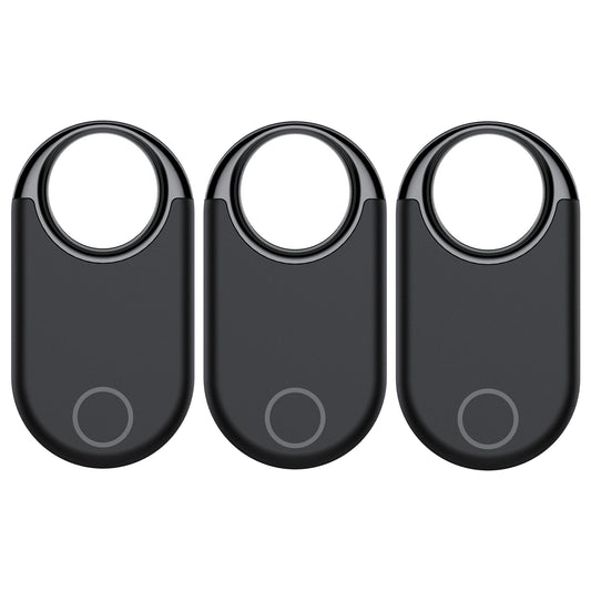 Air Tracker (iOS Only)-3 Pcs, Smart Item Finder Work with Apple Find My for Luggage, Keys, Bags, Wallet, Bluetooth Tracker Tag/Key Finder and Item Locator Smart Tag Replaceable Battery