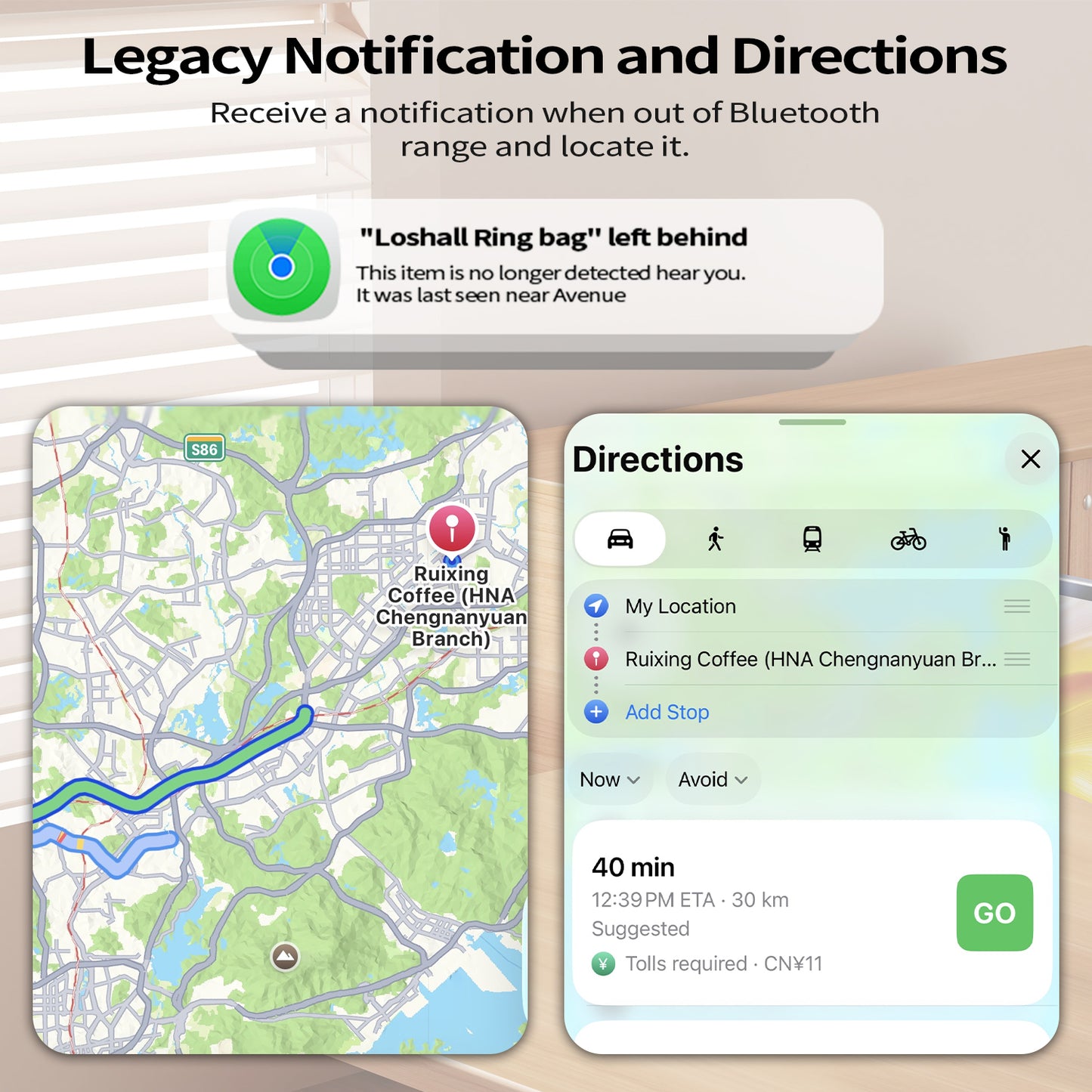 Aptkdoe Air Tracker (iOS Only)-2 Pcs, Smart Item Finder Work with Apple Find My for Luggage, Keys, Bags, Wallet, Bluetooth Tracker Tag/Key Finder and Item Locator Smart Tag Replaceable Battery
