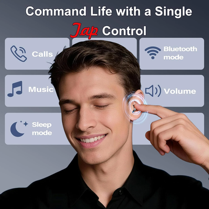 AI Sleep Earbuds Bluetooth 6.0 in Ear, Mini Sleep Headphones with Sleep Monitor and APP, Small Earplugs for Side Sleepers, 48H Playtime Sleep Earphones with Sleep Mode, Personal Alarm, Black