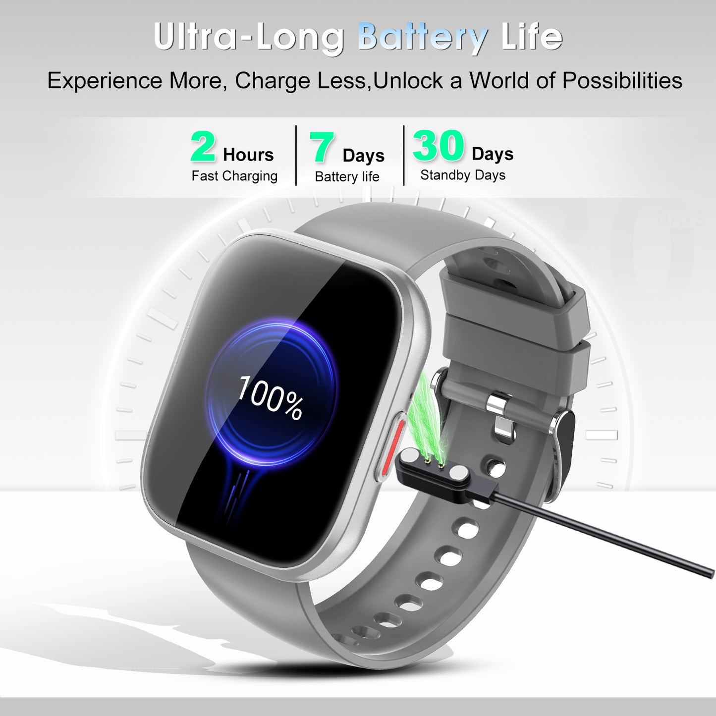 Smart Watch for Men Women Bluetooth Call, 1.85" HD Touch Screen Fitness Watch with Sleep Monitor, 112+ Sports Modes, IP68 Waterproof Activity Trackers for Android iOS