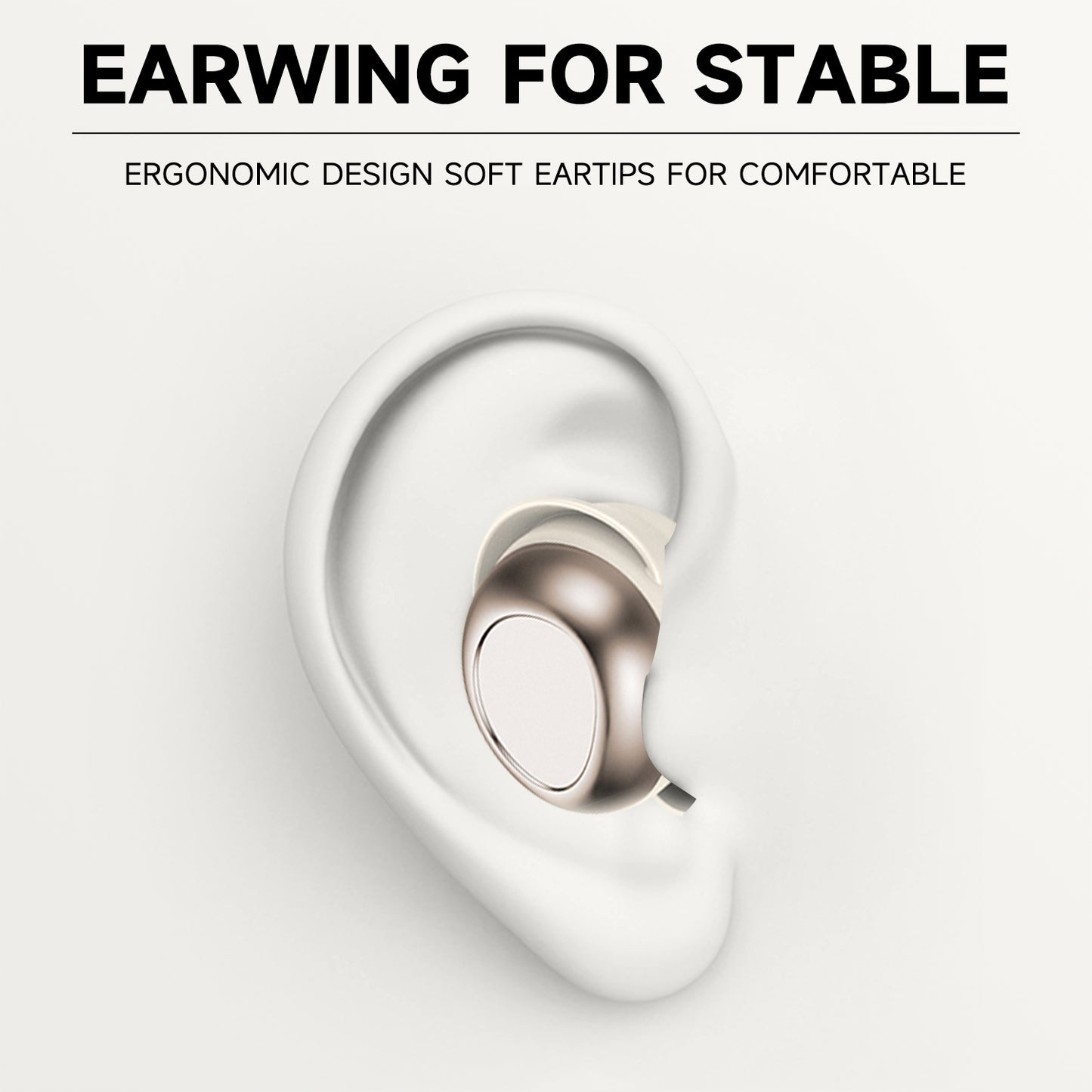 Aptkdoe Sleep Ear Buds, Bluetooth 5.4 Ultra-Mini Sleep Earbuds for Side Sleepers, Hi-Fi Stereo 3D Bass Noise Cancelling Wireless headphones, 53H Playtime with IP7 Waterproof LED Earphones, USB C