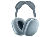 puqo Wireless Over-Ear Headphones, Active Noise Cancellation, Adaptive Audio, Personalized Spatial Audio, Live Translation, Blue