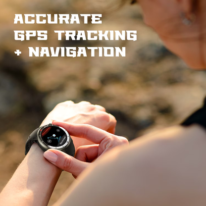 Btootos GPS Smart Watch(Answer/Make Call), Smartwatch for Men Women, 1.43"HD AMOLED Display, Fitness watch with 170+ Sport Modes, IP68 Waterproof/Pedometer, Activity Tracker for Android iOS