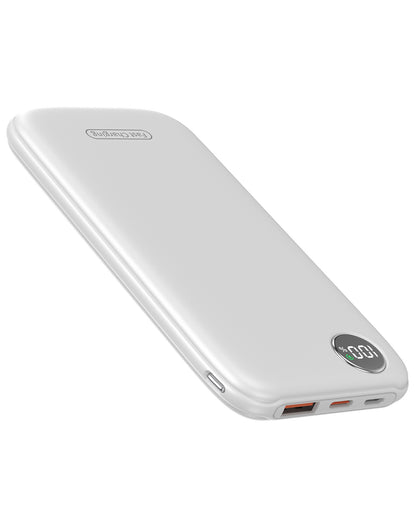 Btootos Fast Charging Power Bank, 10000mah Portable Charger for iPhone, 22.5W USB C in&Out Battery Pack Phone Charger Portable, Slim Powerbank for iPhone 17/16/15 Series, Samsung, Google,Android