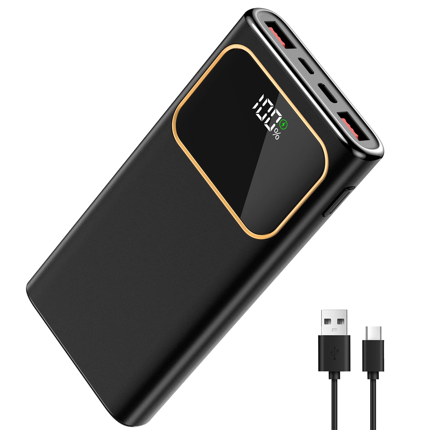 Btootos Portable Charger, 20000mah Power Bank, 22.5W Fast Charging Battery Pack with Usb-c/Usb-a Output, Digital Display Portable Phone Charger for iPhone 17/16/15/14/13 Pro Samsung Google LG iPad AirPods