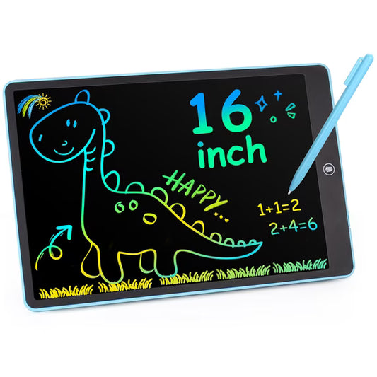 TGGPL Led Drawing Board for Kids,16''Drawing Tablet,9 Modes & 7 Colors Light Up Drawing Board,Kids Toy with 10 Light Effects,Birthday Holiday Day Gifts for Girls & Boys Age 3+,Tracing Book