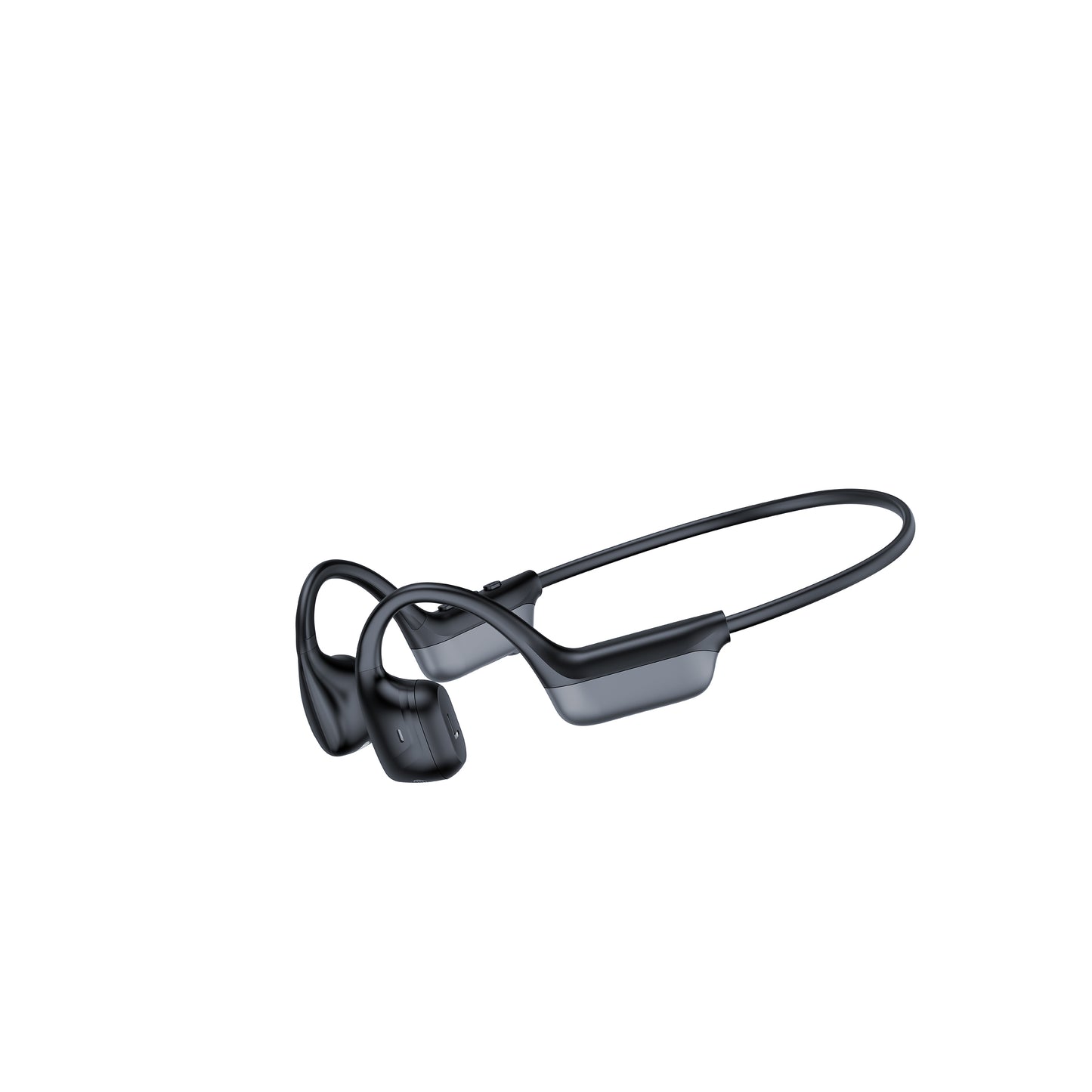 Open Ear Air Conduction Headphones, Wireless Bluetooth Earbuds 10H Playtime Sports Earphones with Mic, IPX4 Sweatproof for Hiking, Cycling, Running, Black