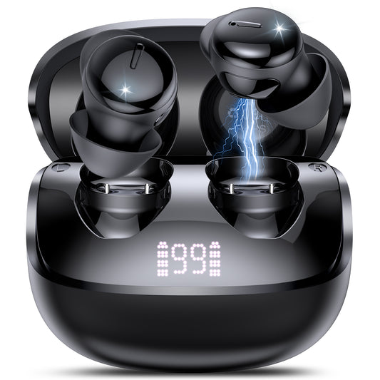 Sleep Earbuds Bluetooth 5.4 in Ear Light-Weight Headphones with Sleep Mode and White Noise, 48H Mini Sleep Ear Buds Small Design for Side Sleepers, Clear Calls, Sleep Earphones for Relaxing/Focus