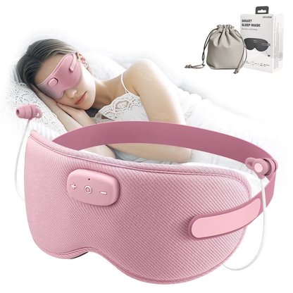 Btootos Sleep Headphones, Sleep Mask with Headphones Bluetooth 5.3 with HD Stereo Speakers for Side Sleepers, Zero Eye Pressure, Adjustable 3D Sleep Eye Mask for Airplane/Travel/Meditation/Nap